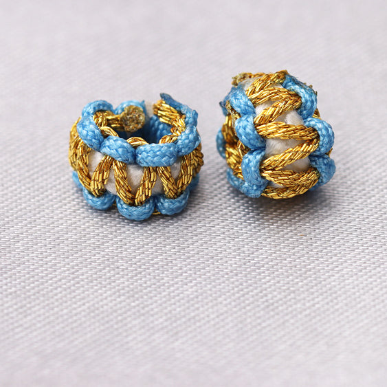 Wholesale Wreath Ring Hand Made 8MM Nylon Beads